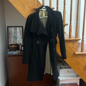 Soia and Kyo black wool jacket